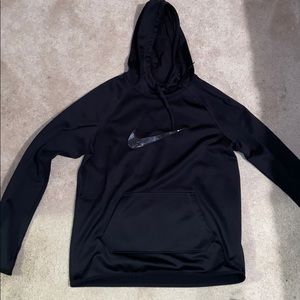 Black Dri-Fit Nike hoodie